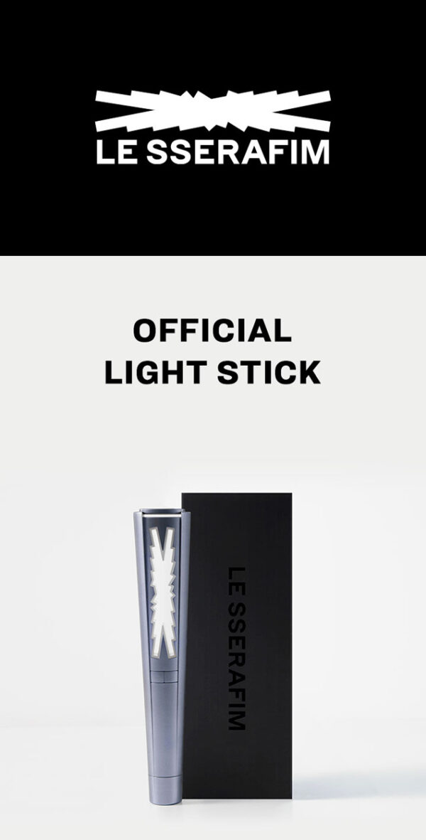 LE SSERAFIM OFFICIAL LIGHT STICK kaeguli kpop shop albums and merchandise