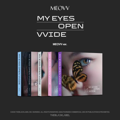 MEOVV - 1st EP ALBUM 'MY EYES OPEN VVIDE' (MEOVV ver.) (SOOIN ver.) (gawon) (anna) marin) (ella) kaeguli kpop albums and merchandise