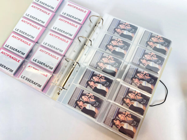 K-KEEP [A4 PLUS] Binder - [2 inch] - [Minimalist Series] - With 2 Backer Boards - The Most Comprehensive A4 Binder Specially Designed for Kpop Collector - Ice Green (icy blue) (icy pink) (minimal black) (minimal purple) kaeguli kpop shop albums and merchandise