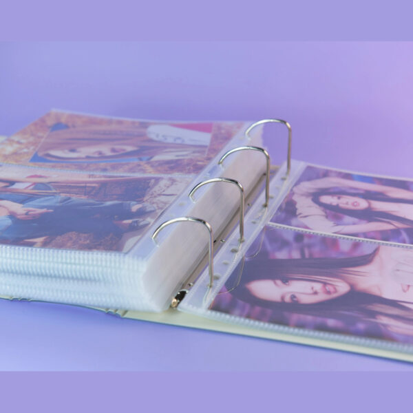K-KEEP [A4 PLUS] Binder - [2 inch] - [Minimalist Series] - With 2 Backer Boards - The Most Comprehensive A4 Binder Specially Designed for Kpop Collector - Ice Green (icy blue) (icy pink) (minimal black) (minimal purple) kaeguli kpop shop albums and merchandise
