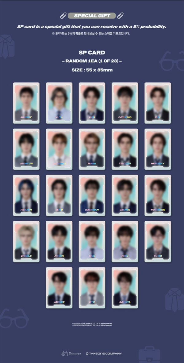 NCT ZONE COUPON CARD OFFICE WORKER ver. kaeguli kpop albums and merchandise