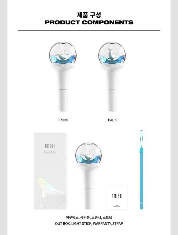 NMIXX OFFICIAL LIGHT STICK kaeguli kpop shop albums and merchandise