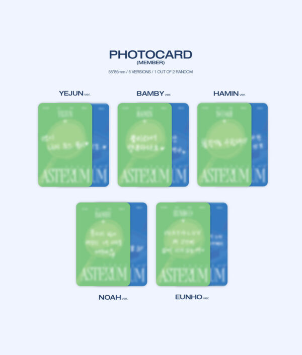 PLAVE - 2nd Mini Album [ASTERUM : 134-1] (yejun) (noah) (bamby) (eunho) (hamin) kaeguli kpop shop albums and merchandise