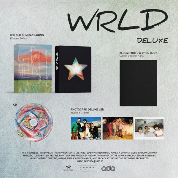 The Rose - [WRLD] (Deluxe Ver.) kaeguli kpop shop albums and merchandise