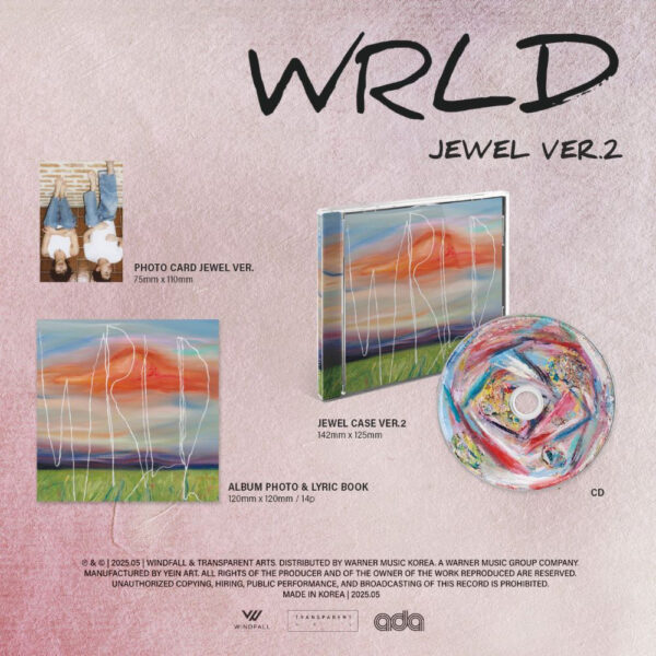 The Rose - [WRLD] (Jewel Ver.) (Ver 2) kaeguli kpop shop albums and merchandise