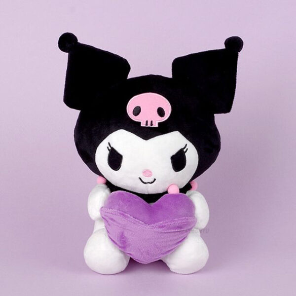 Sanrio - Kuromi Heart Plush Doll - 11 inch kaeguli kpop shop albums and merchandise