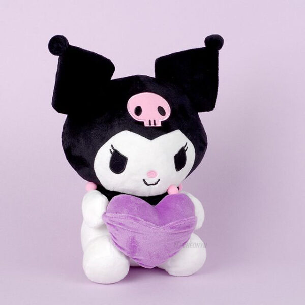 Sanrio - Kuromi Heart Plush Doll - 11 inch kaeguli kpop shop albums and merchandise