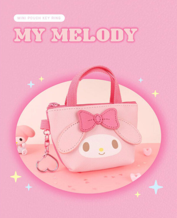 Sanrio - Mini Pouch Keyring - My Melody kaeguli kpop shop albums and merchandise