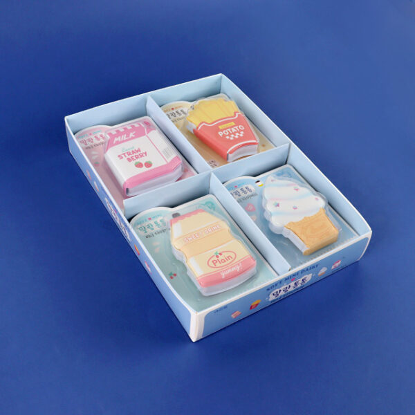 Squishy Mini Diary - French Fries (yougurt drink) (ice cream) (strawberry milk) kaeguli kpop shop albums and merchandise