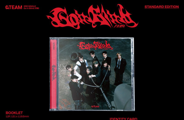 &TEAM - 3rd Single Album [Go in Blind] (STANDARD EDITION) kaeguli kpop shop albums and merchandise