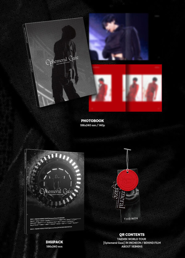 TAEMIN WORLD TOUR [Ephemeral Gaze] IN INCHEON QR kaeguli kpop shop albums and merchandise