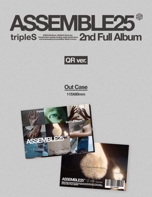 tripleS - 2nd Full Album [ASSEMBLE25] (QR ver.) kaeguli kpop albums and merchandise