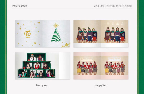 TWICE - Repackage Album Vol.1 [Merry & Happy] (Happy Ver.) (merry ver.) kaeguli kpop shop albums and merchandise