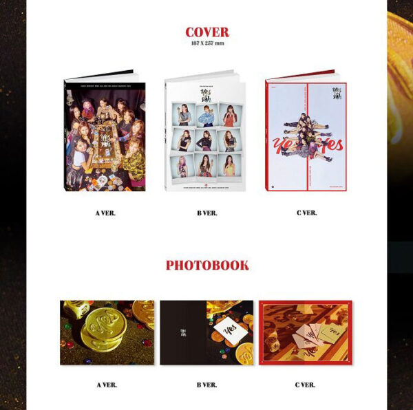 TWICE - Mini Album Vol.6 [YES or YES] (C Version) (a ver.) (b ver.) kaeguli kpop shop albums and merchandise