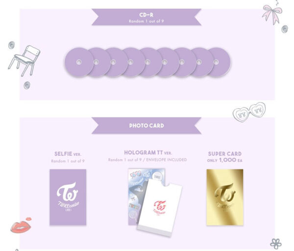 TWICE - 3RD MINI ALBUM [TWICEcoaster : LANE 1] (MAGENTA) (apricot) kaeguli kpop shop albums and merchandise