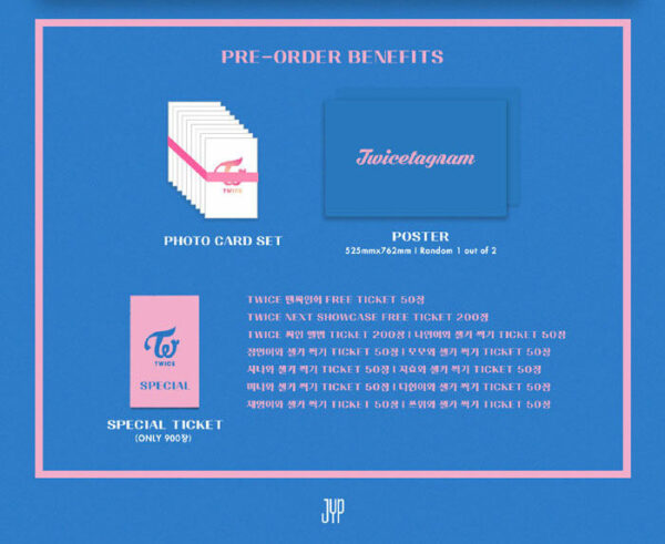 TWICE - VOL.1 [TWICETAGRAM] (PINK) (blue) (yellow) kaeguli kpop shop albums and merchandise