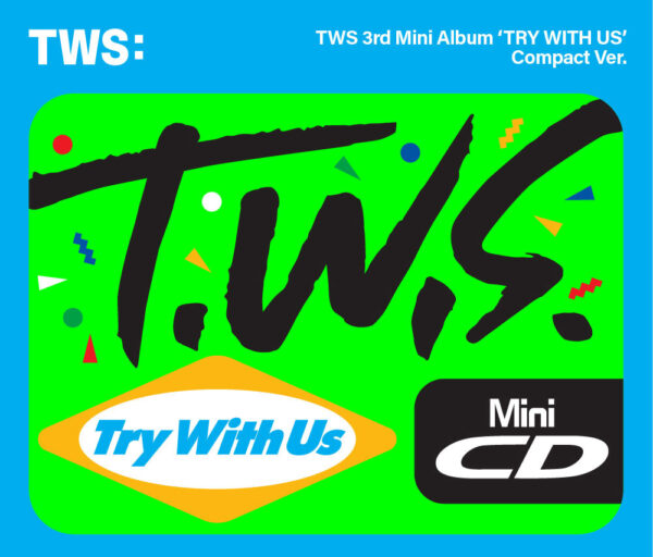 TWS - 3rd mini album ‘TRY WITH US’ (Compact Ver.) (7 TYPES Random) kaeguli kpop shop albums and merchandise
