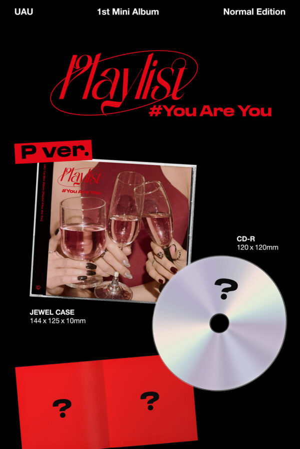 UAU - 1st mini album [Playlist #You Are You] (& ver.) (Limited Ver.) kaeguli kpop shop albums and merchandise