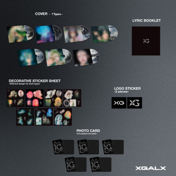 XG - 2ND MINI ALBUM [AWE] (Solo Ver.) (MAYA Ver.) kaeguli kpop shop albums and merchandise