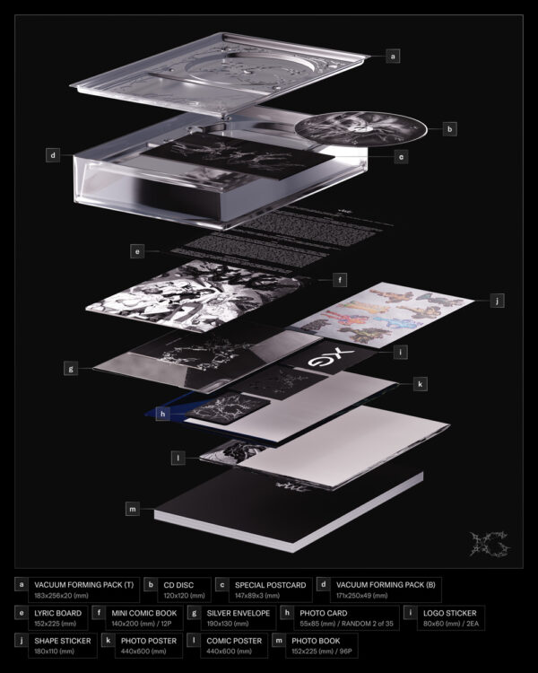 XG - 2ND MINI ALBUM [AWE] (XG Ver.) kaeguli kpop shop albums and merchandise