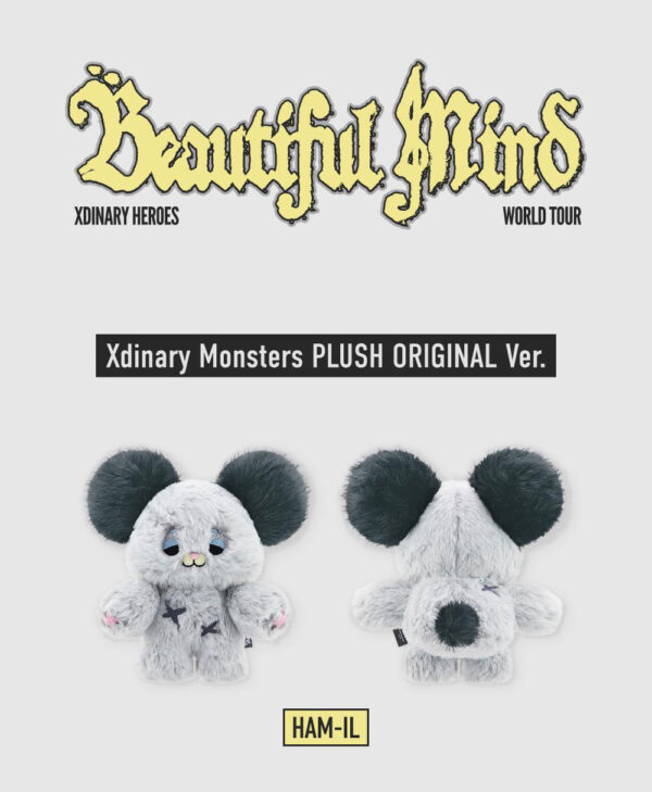 XH Beautiful Mind World Tour Seoul (Xdinary Monsters PLUSH ORIGINAL Ver.) (JJUF) (tyo nen) (fox.de) (jiduck) (nyangduu) (ham-il) kaeguli kpop shop albums and merchandise
