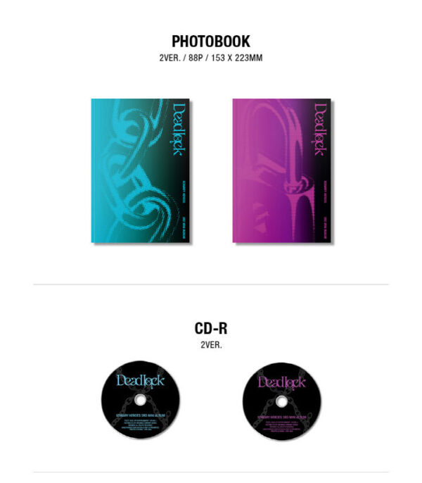 Xdinary Heroes - 3rd MINI ALBUM [Deadlock] (1) (2) kaeguli kpop shop albums and merchandise