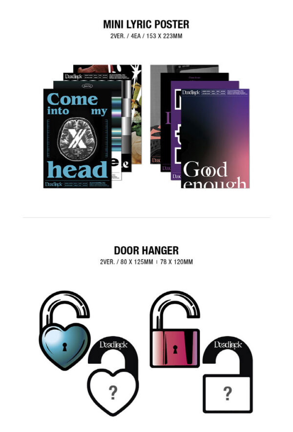 Xdinary Heroes - 3rd MINI ALBUM [Deadlock] (1) (2) kaeguli kpop shop albums and merchandise