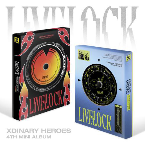Xdinary Heroes - 4TH MINI ALBUM [Livelock] (1) (2) kaeguli kpop shop albums and merchandise
