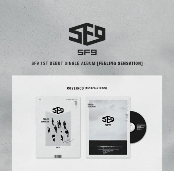 SF9 - 1st Single Album [FEELING SENSATION] CD kaeguli kpop shop albums and merchandise