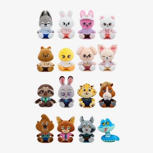 Zootopia2 SKZOO jiniret ジニレット SKZOO X ZOOTOPIA2 POP-UP STORE OFFICIAL MERCH (SHOULDER PLUSH